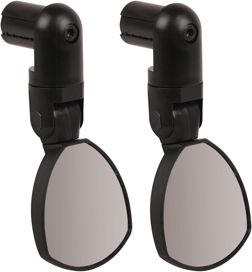 Detalle 1 de Zéfal Rétroviseur Vélo Spin 25 : miroir de guidon réversible et ajustable pour vélo de route noir