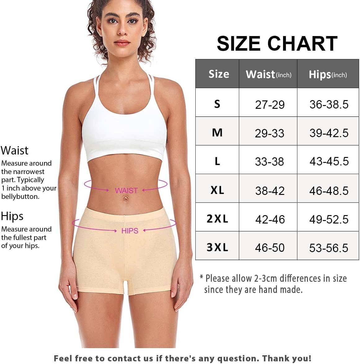 Thumbnail 4 de wirarpa Mutande Boxer Donna Culotte a Pantaloncino in Cotone – Pacco da 4