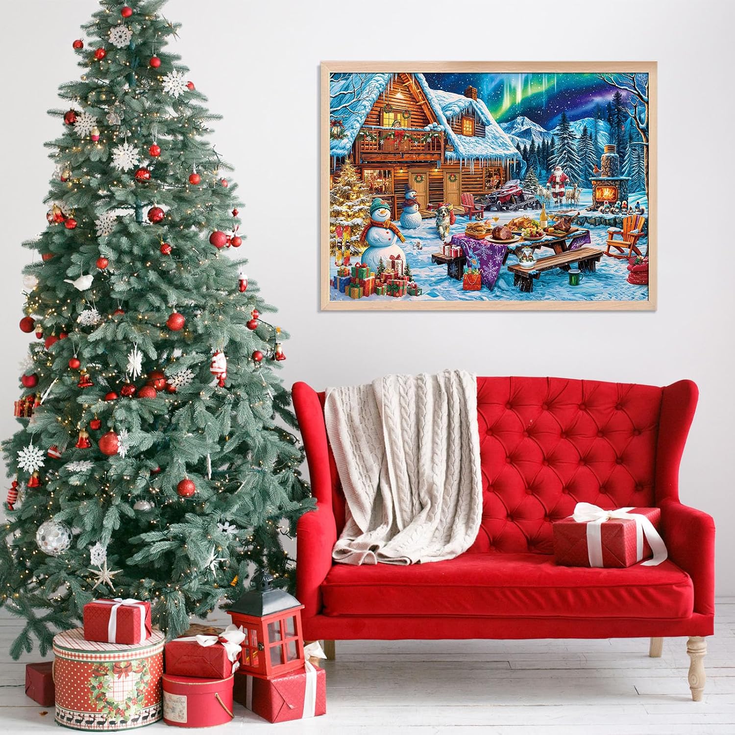 Thumbnail 2 de Christmas Jigsaw Puzzle, 1000 Pieces