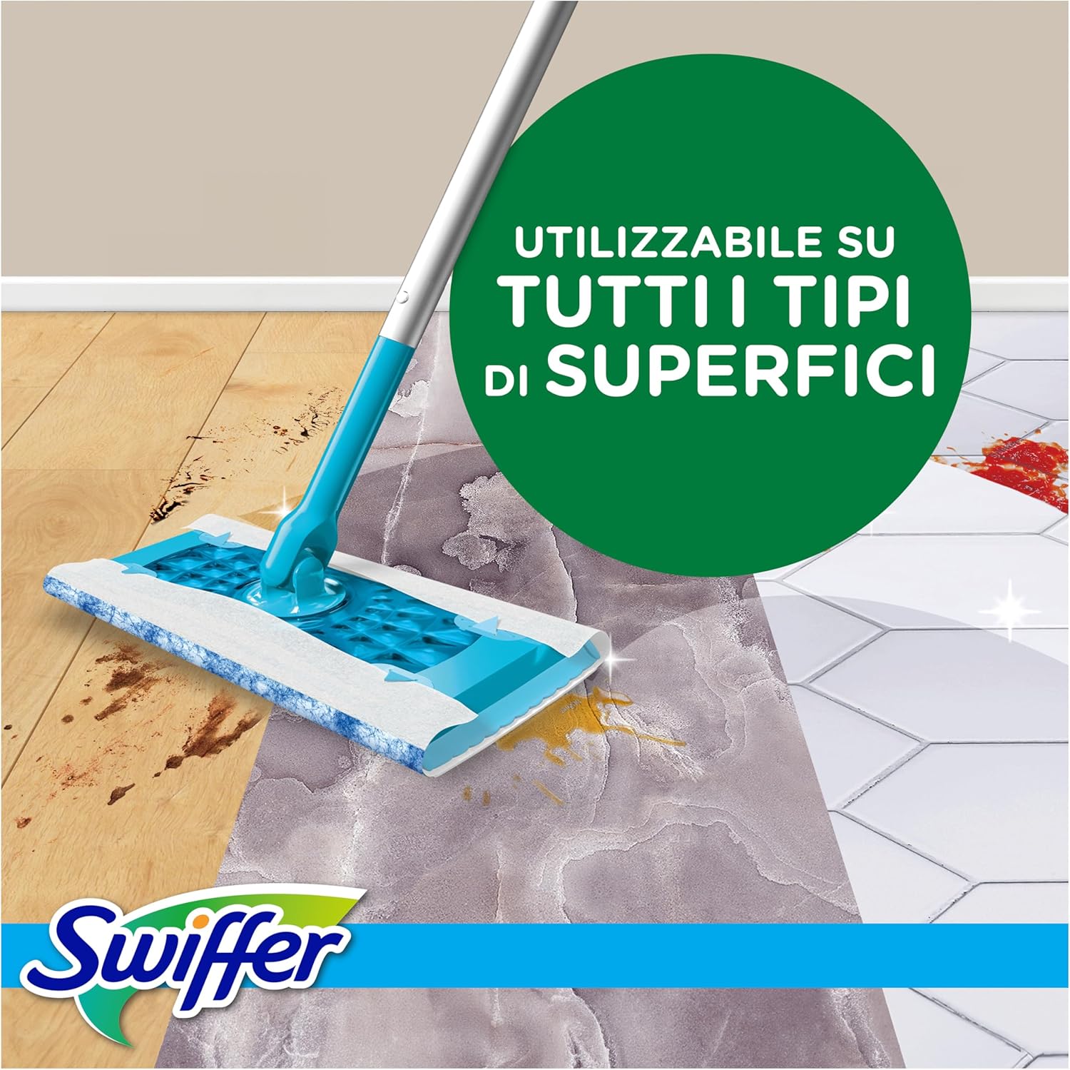 Thumbnail 3 de Swiffer Wet Lavapavimenti 44 panni umidi Limone 🧹