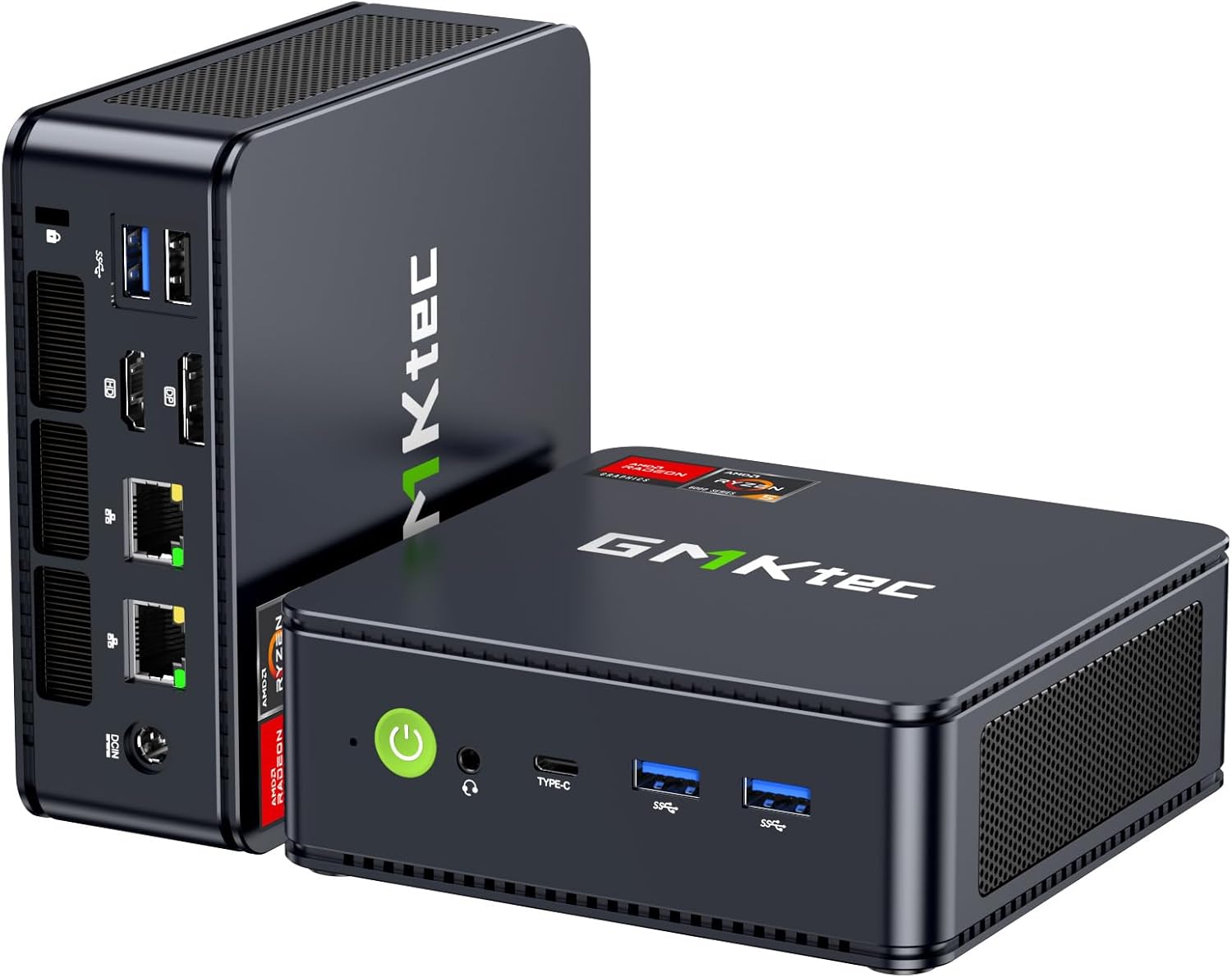 Detalle de GMKtec Mini PC M6 Ultra: Ryzen 5 7640HS, AMD 760M, 16 GB DDR5, 512 GB PCIe 3.0 – Triple 4K, Dual 2,5G LAN, WiFi 6E
