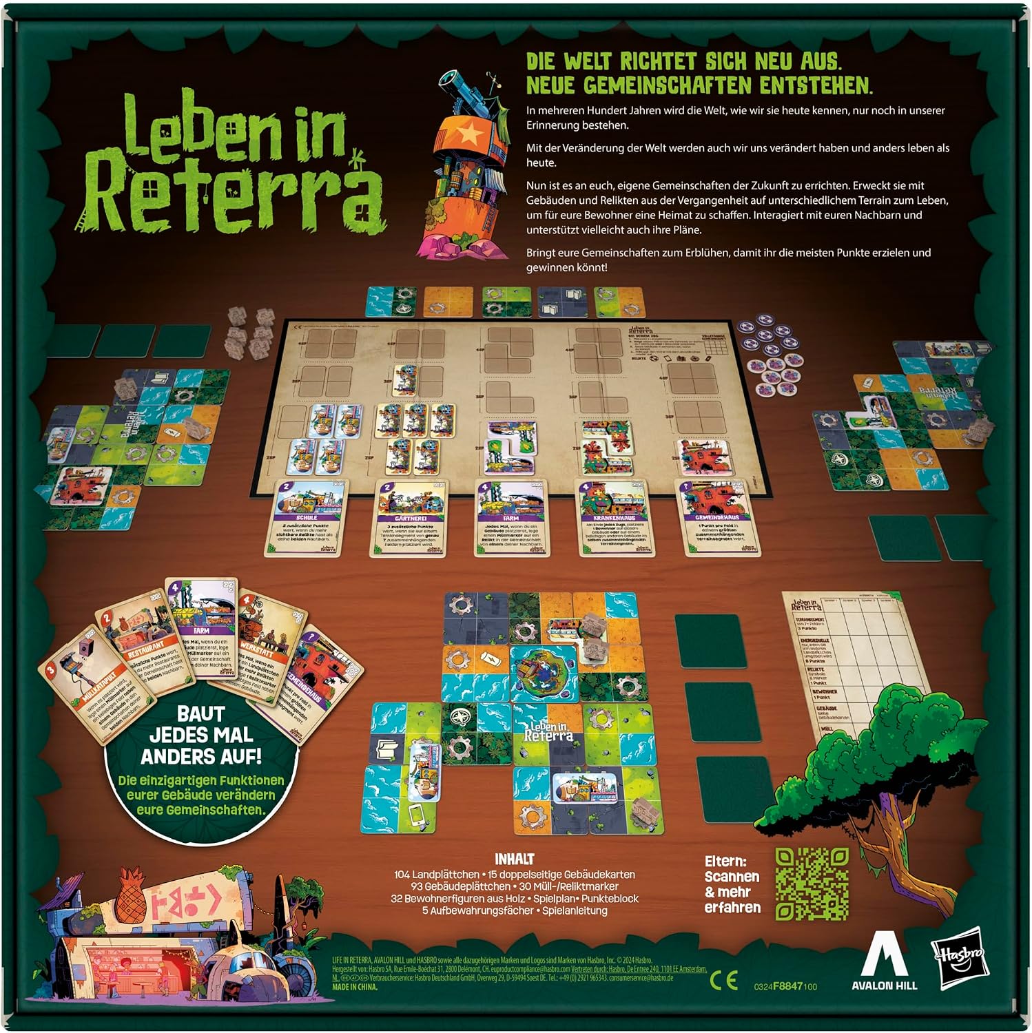 Thumbnail 4 de Leben in Reterra strategisches Brettspiel 26,7 cm