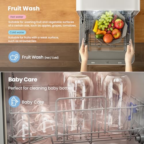 Thumbnail 7 de COMFEE' Table Top Dishwasher: Compact, no-plumbing countertop solution for singles & couples