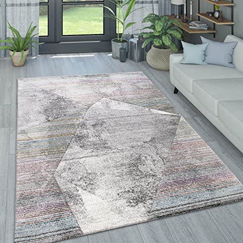 Paco Home tapis salon pastel 240x330 cm ⚙