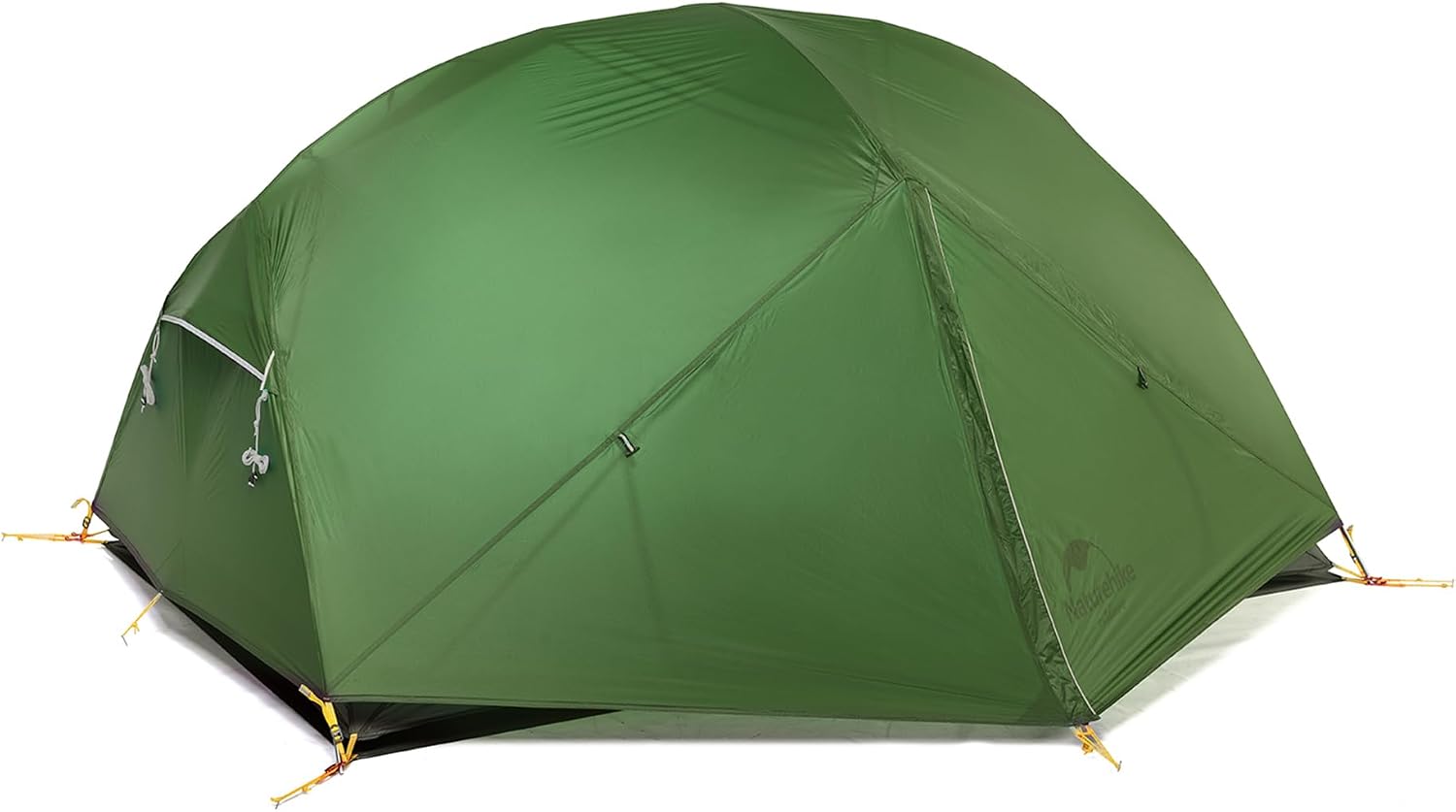 Naturehike Mongar Zelt – Ultraleichtes Doppelzelt für 2 Personen (210T, Waldgrün)