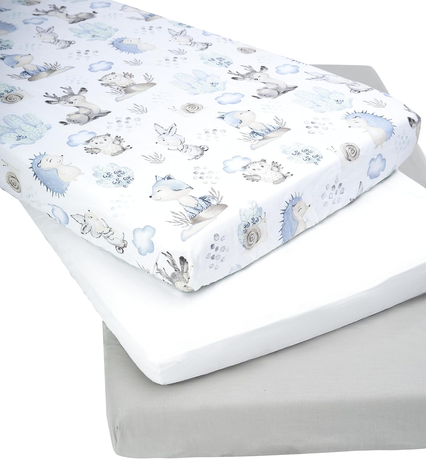 Detalle 2 de Drap housse 60x120 Medi Partners lot de 3