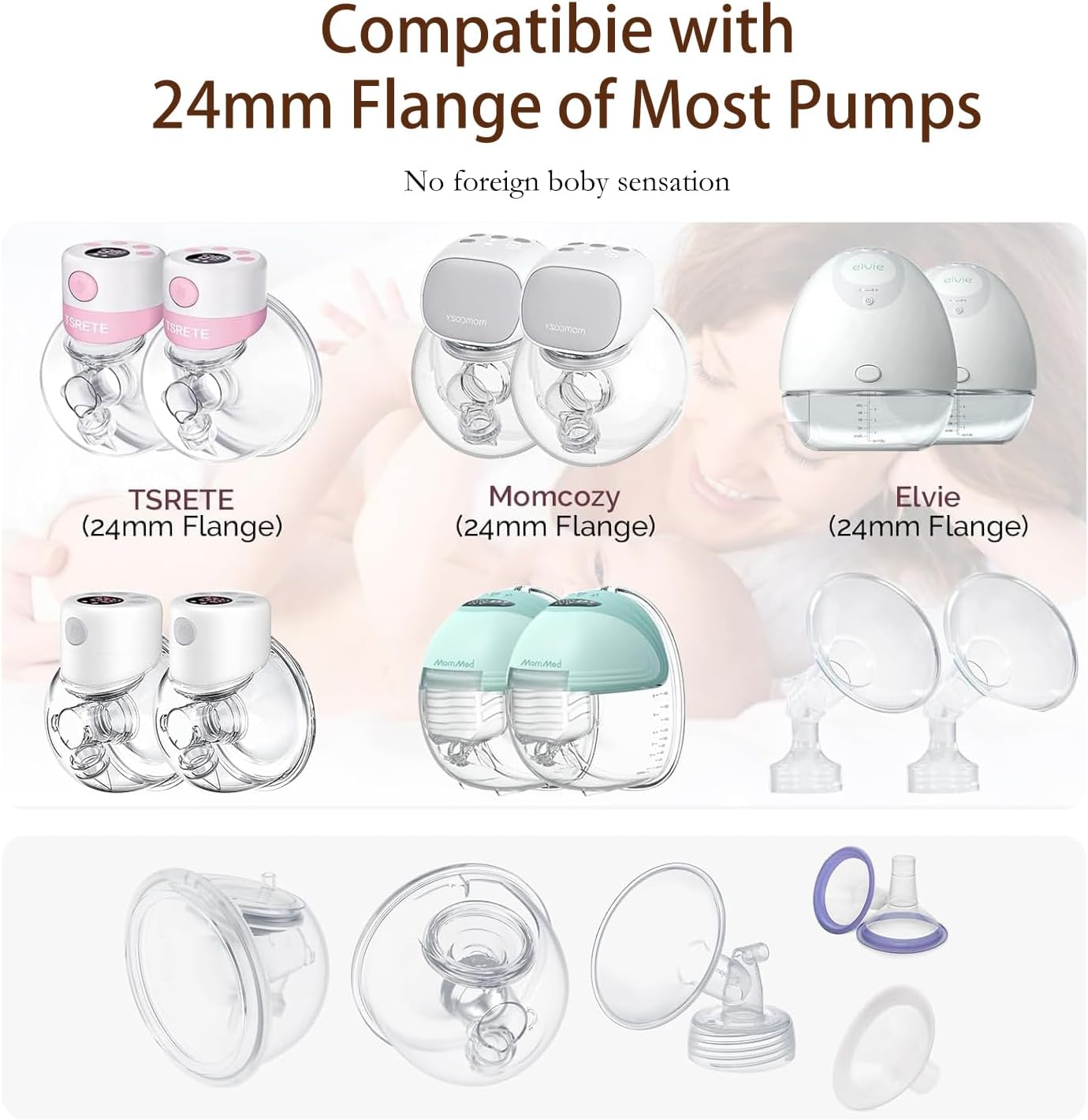 Thumbnail 3 de Hranio 17mm flange inserts kit, 6 pack