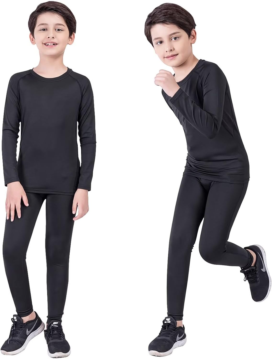 Detalle 2 de Adixun Kids Base Layer Set Boys Football Skin