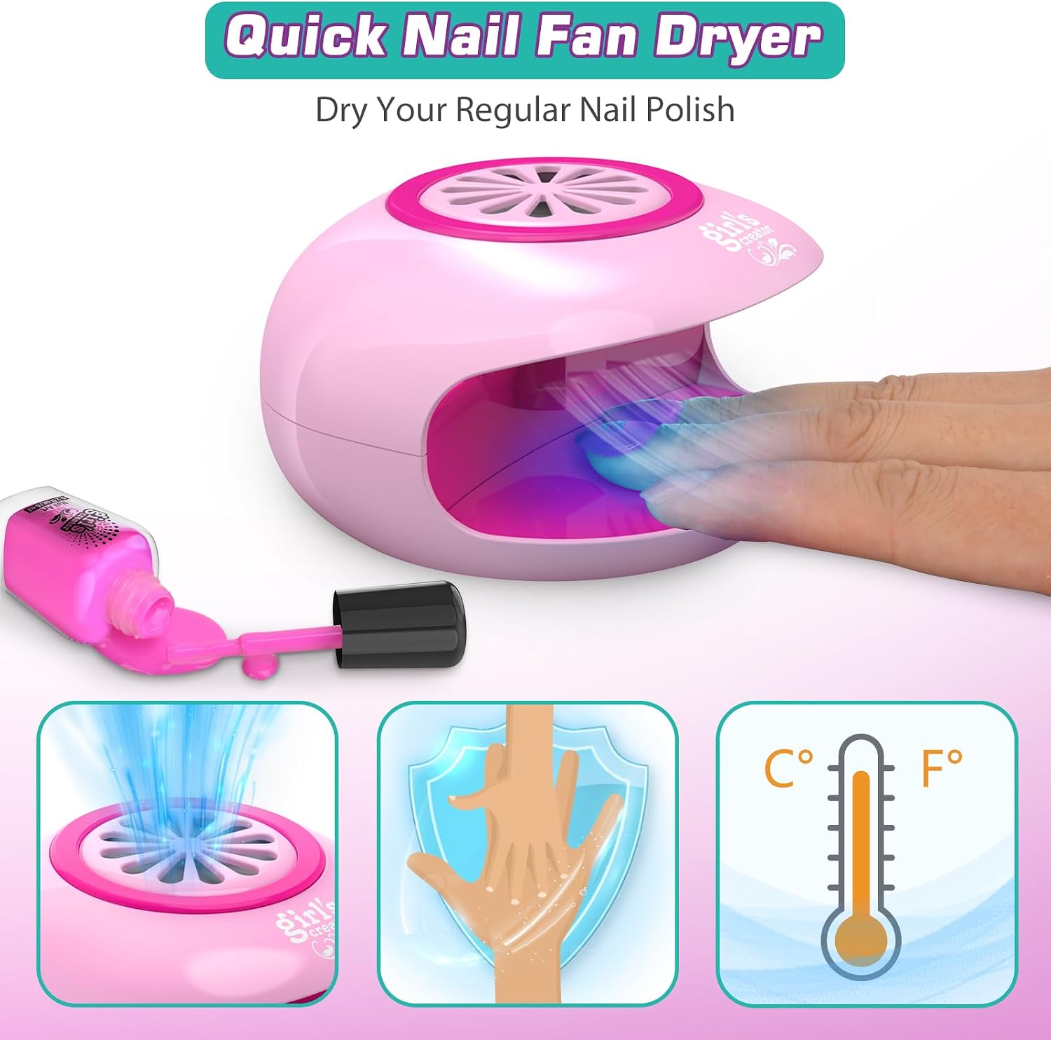 Detalle de LemonDream Nagelstudio Kinder Nagellack Set