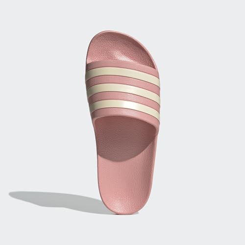 Detalle de Adilette Aqua Slides para mujer de Adidas — Mauve/Wonder White, 42 EU