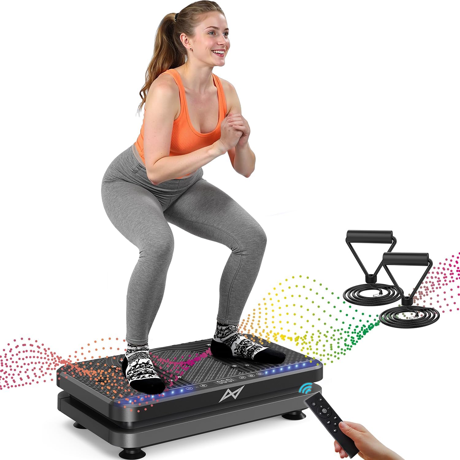 Detalle de AXV Vibration Plate 120-Speed Full Body Shaker