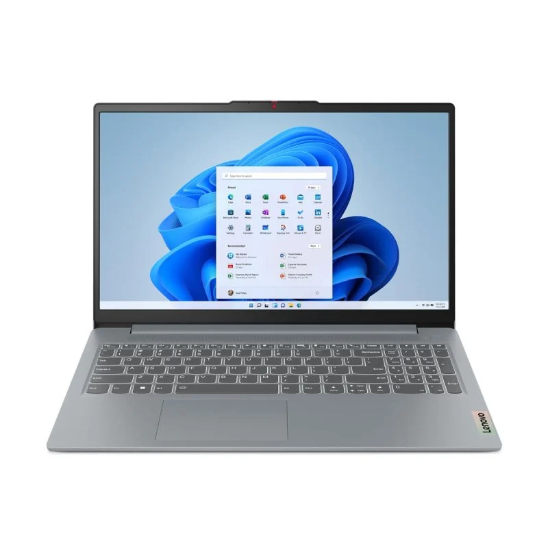 Detalle de Portátil Lenovo IdeaPad Slim 3 15IRH8 15.6" | Core i5-13420H, 16 GB, 512 GB SSD, Gris, Windows 11