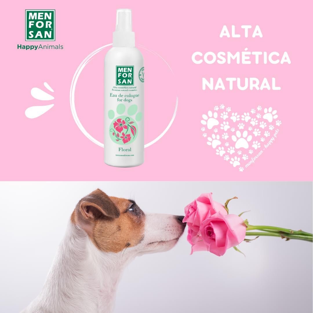 Thumbnail 4 de MENFORSAN Eau de Cologne per cani Floreale (senza alcol, pH neutro) da 125 ml