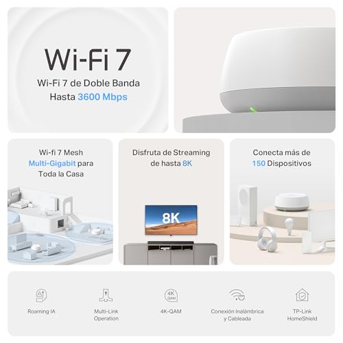 Detalle de TP-Link Deco BE3600 Mesh-WLAN 3er-Pack – 3,6 Gbps