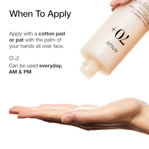 Thumbnail 6 de ANUA Rice 70 Glow Milky Toner, 250ml – Glass & Dewy Skin