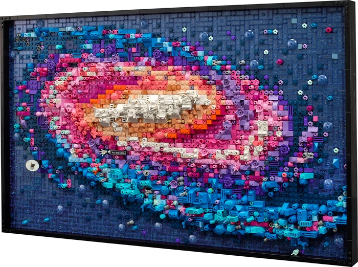Thumbnail 3 de LEGO Art Die Milchstraßen-Galaxie 31212 – Farbiges Galaxie-Mosaik ab 18, mit Rahmen