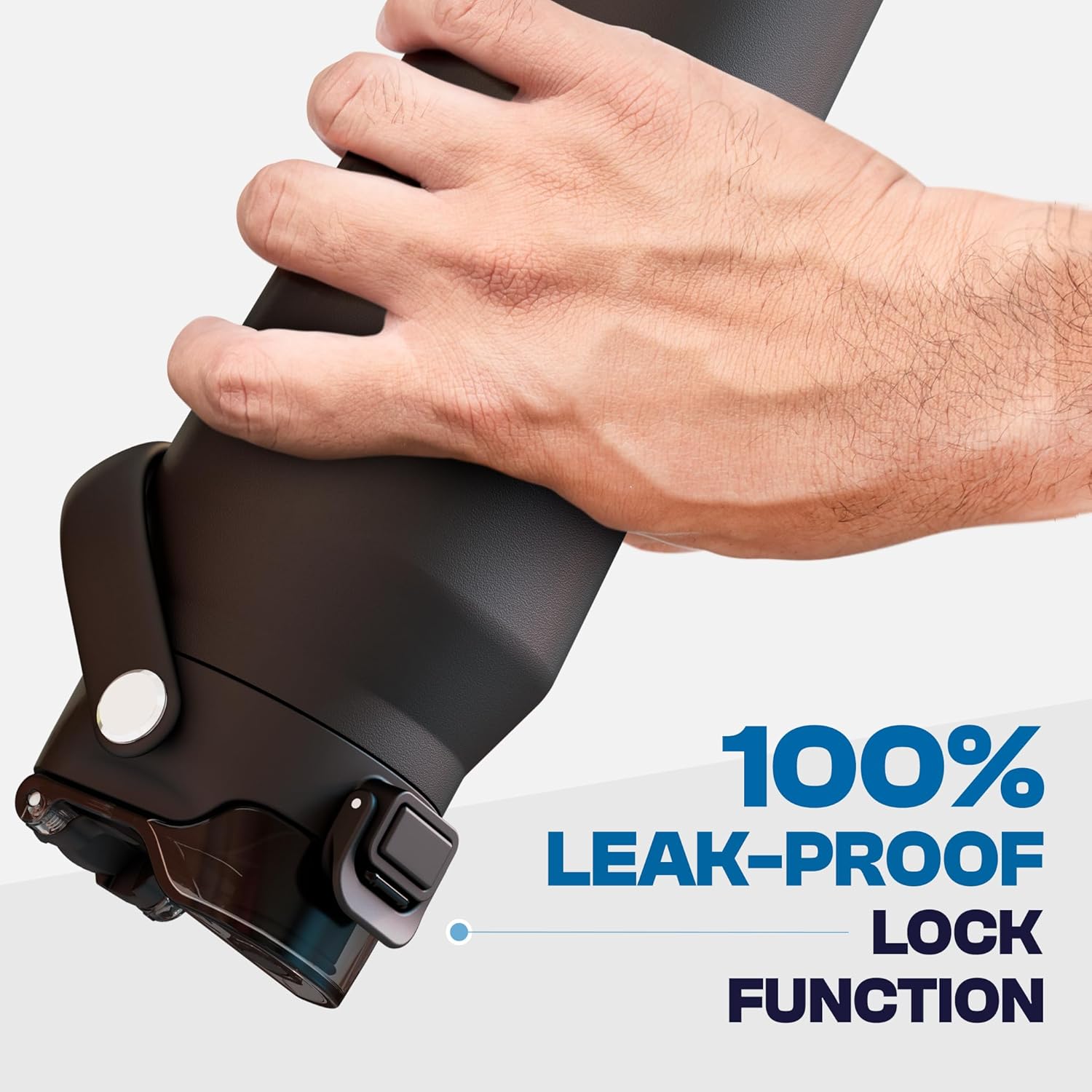 Thumbnail 3 de Frost Buddy 32oz Insulated Water Bottle with Straw & Chug Lid — Leak-Proof Stainless Steel Hydration
