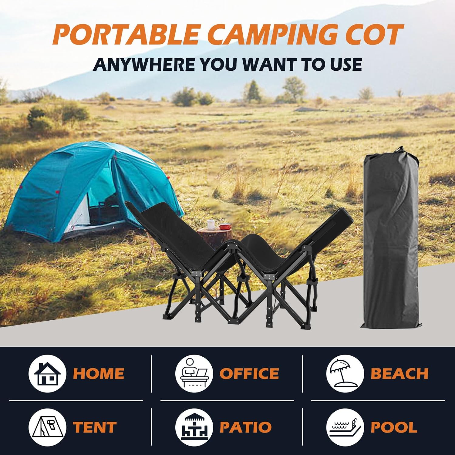 Thumbnail 6 de ATORPOK SHOP Camp Bed with Cushion