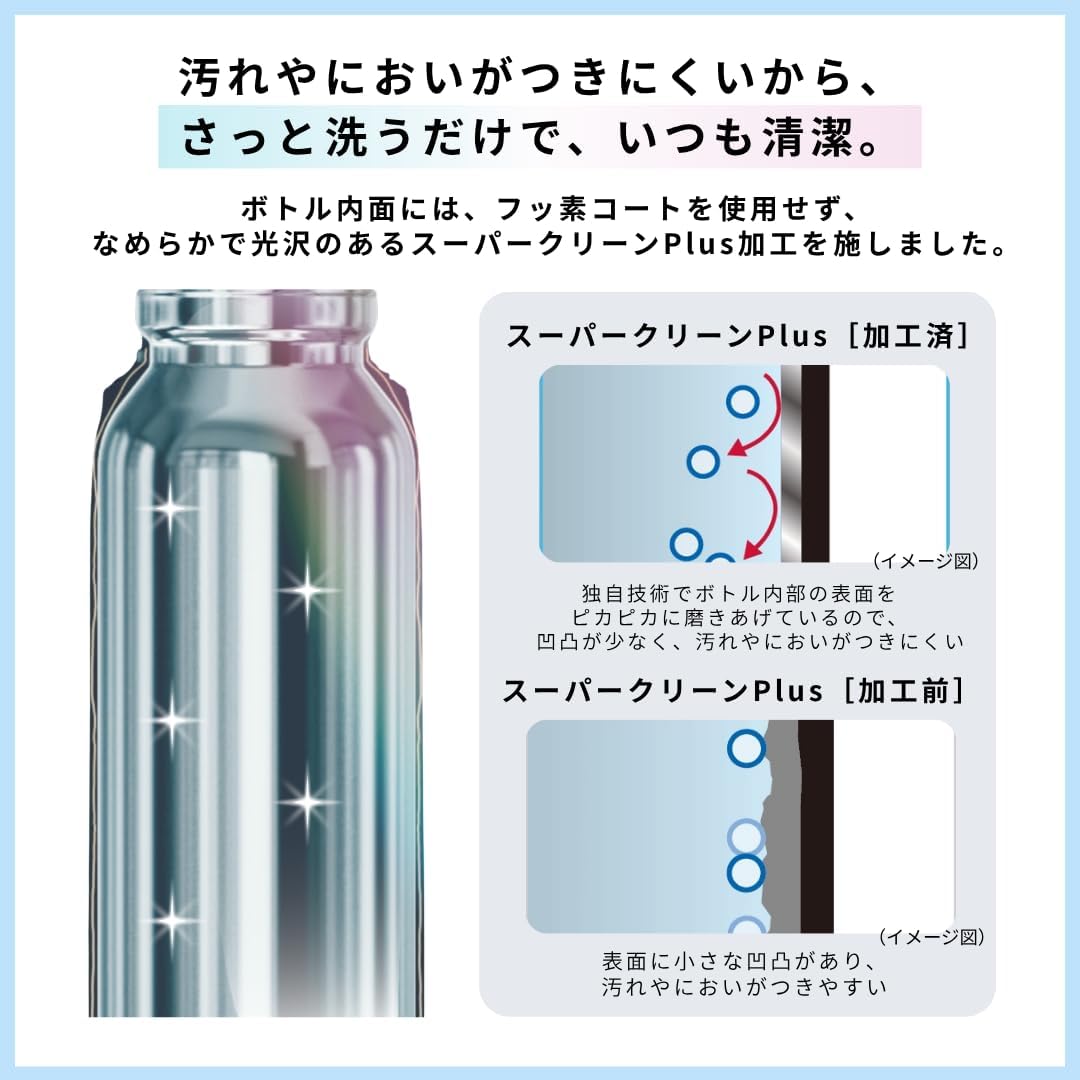 Thumbnail 6 de タイガー魔法瓶 MKR-V60NG 水筒 600ml 食洗機対応 パッキン一体型ワンプッシュボトル