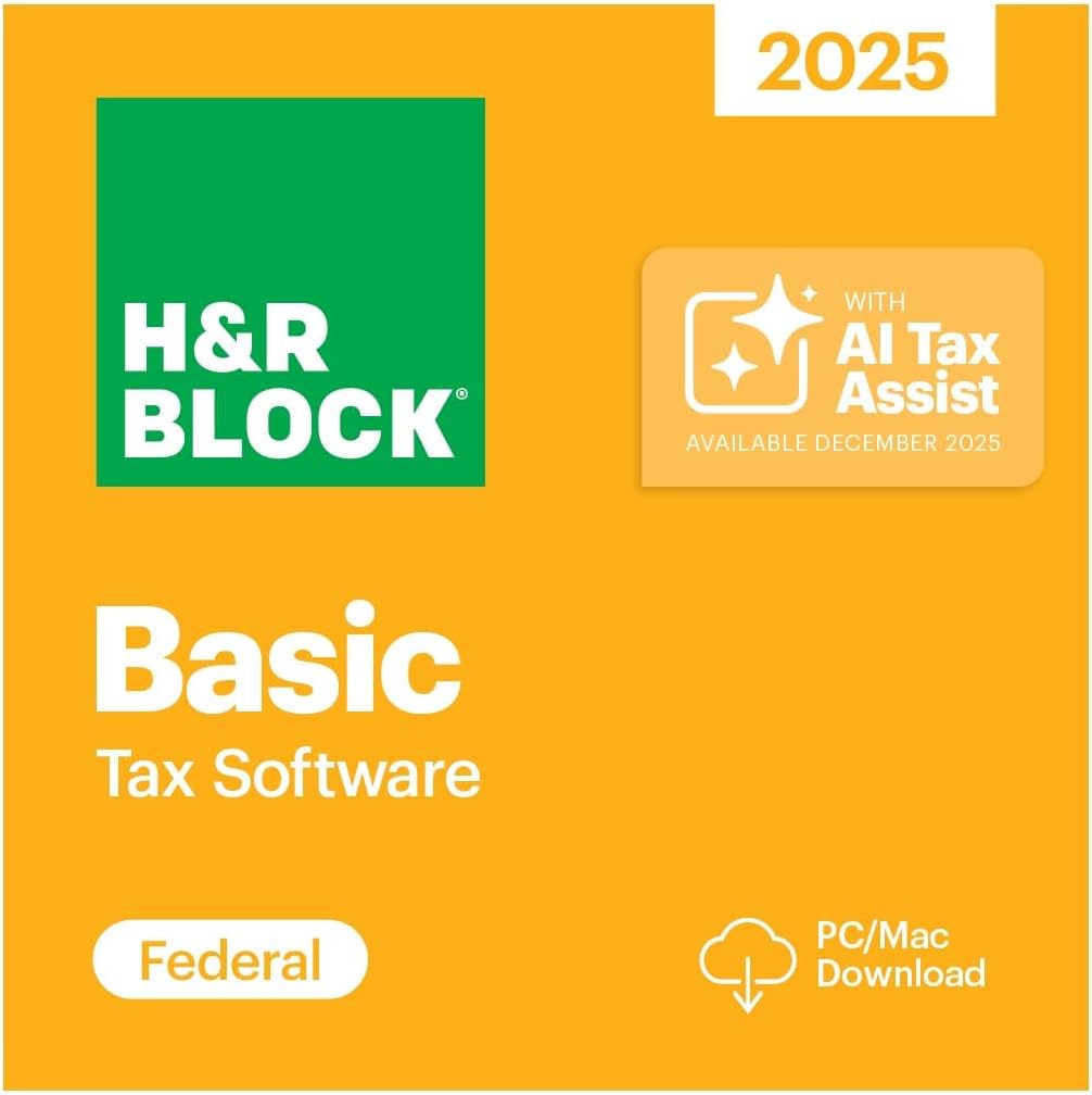 Detalle de H&R Block Deluxe 2025 tax software