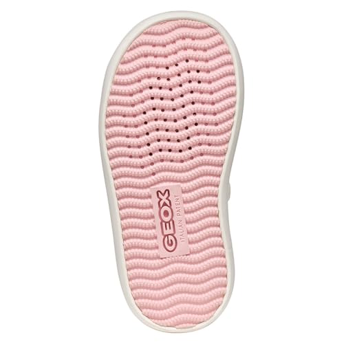Detalle 2 de Geox B GISLI Girl B zapatillas bebé White/Pink