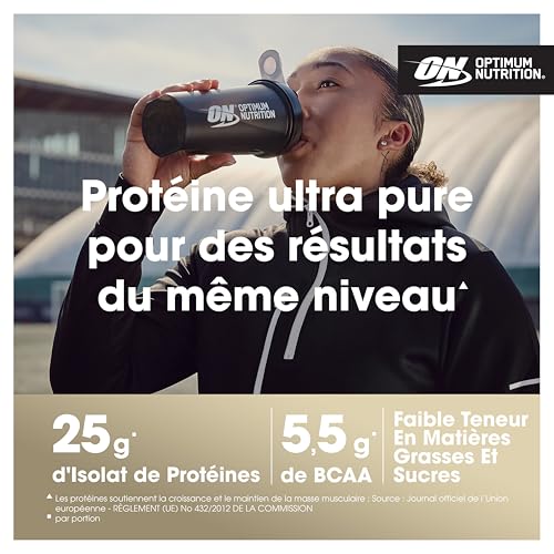 Thumbnail 2 de Optimum Nutrition Gold Standard 100% Isolate – Protéine de Whey, 930 g