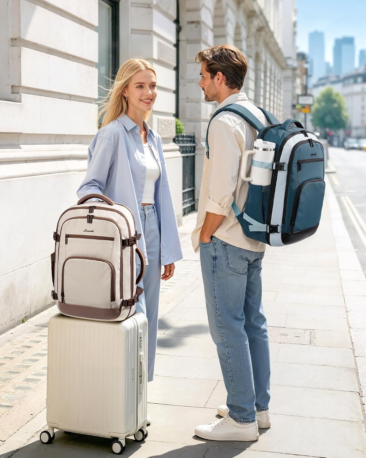 Detalle 2 de LOVEVOOK Travel Backpack 40L