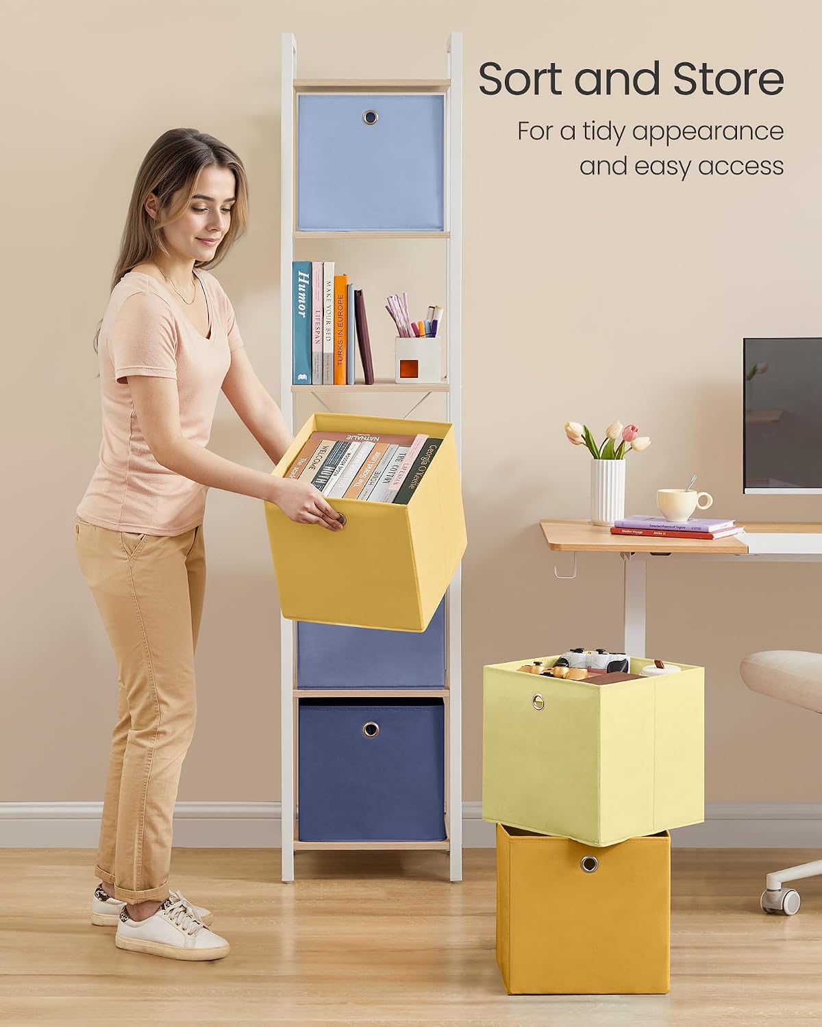 Detalle de SONGMICS Storage Cubes 30 x 30 x 30 cm