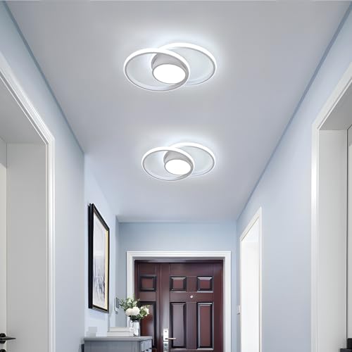 Thumbnail 6 de Comely Plafoniera LED rotonda da soffitto 42W, 4800LM, 6500K – Design Moderno, Bianco