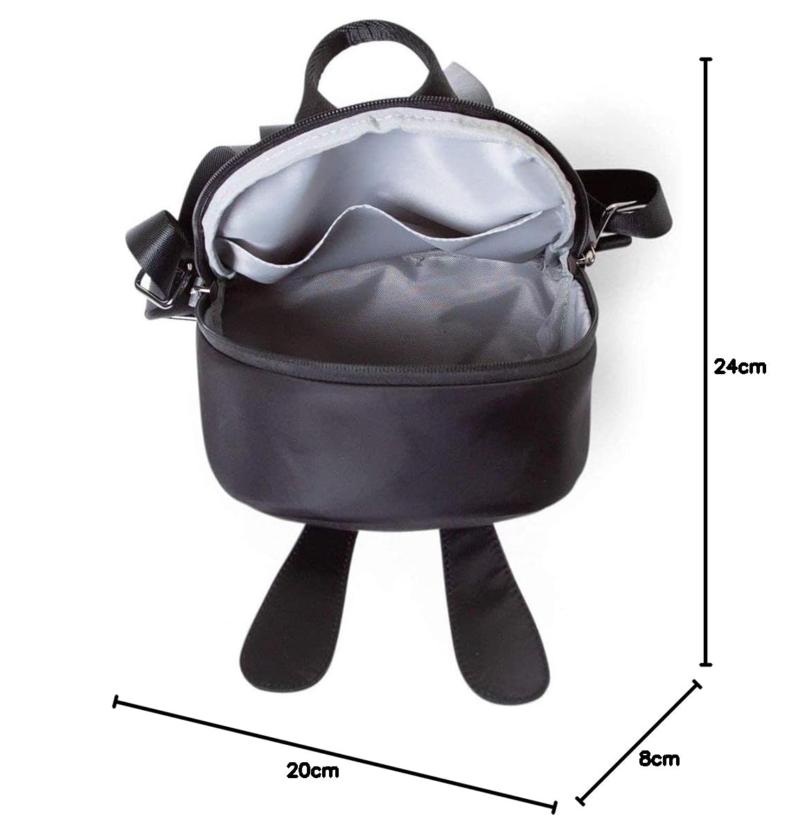 Thumbnail 5 de CHILDHOME Kinderrucksack My First Bag Schwarz
