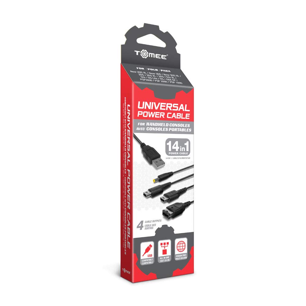 Detalle 2 de Tomee Universal Power Cable for Nintendo DS/PSP 🔌