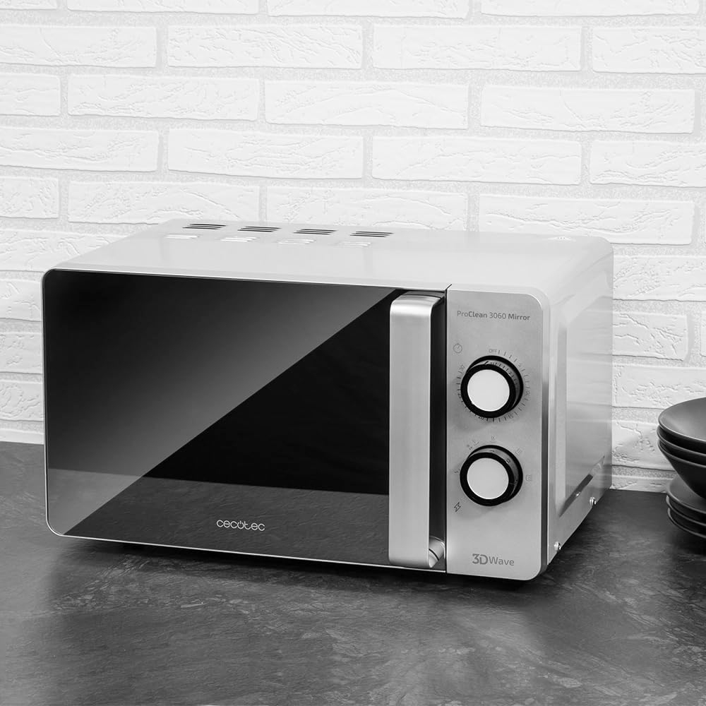 Thumbnail 1 de Cecotec Micro-ondes ProClean 3060 Gray Mirror (20 L, 700 W) avec revêtement Ready2Clean