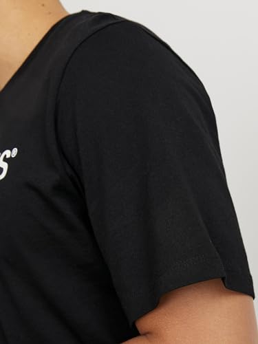 Thumbnail 6 de JACK & JONES Herren Jjecorp Logo Tee Crew Neck Noos T Shirt – Schwarz, XL EU