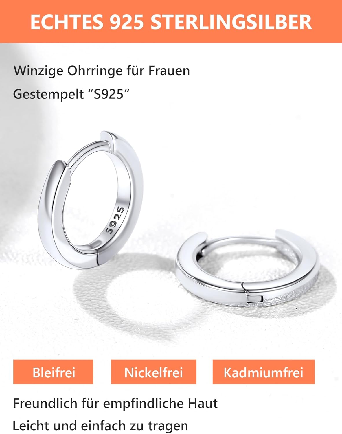 Thumbnail 3 de Silvora Kleine Creolen 8mm 💍