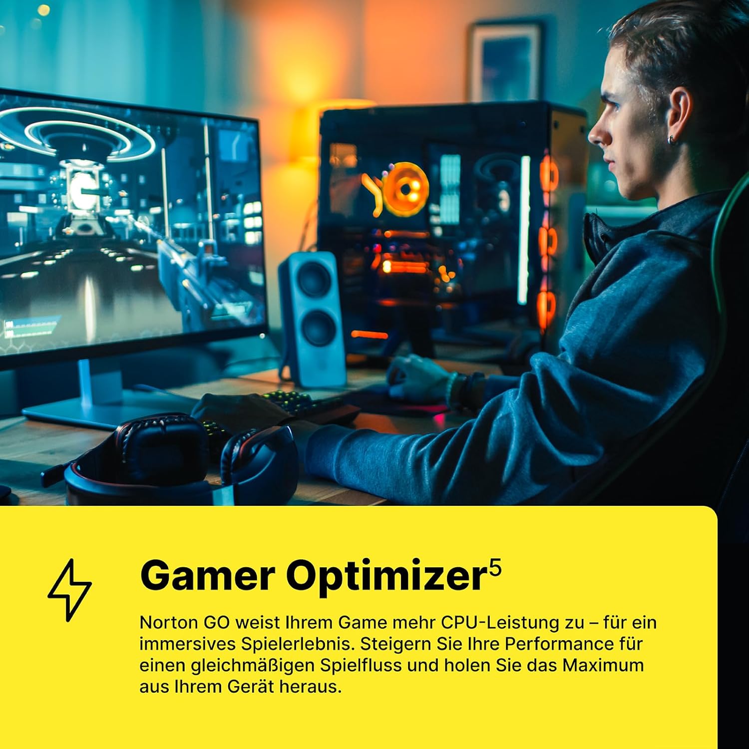 Detalle 2 de Norton 360 for Gamers 2026 3 Geräte