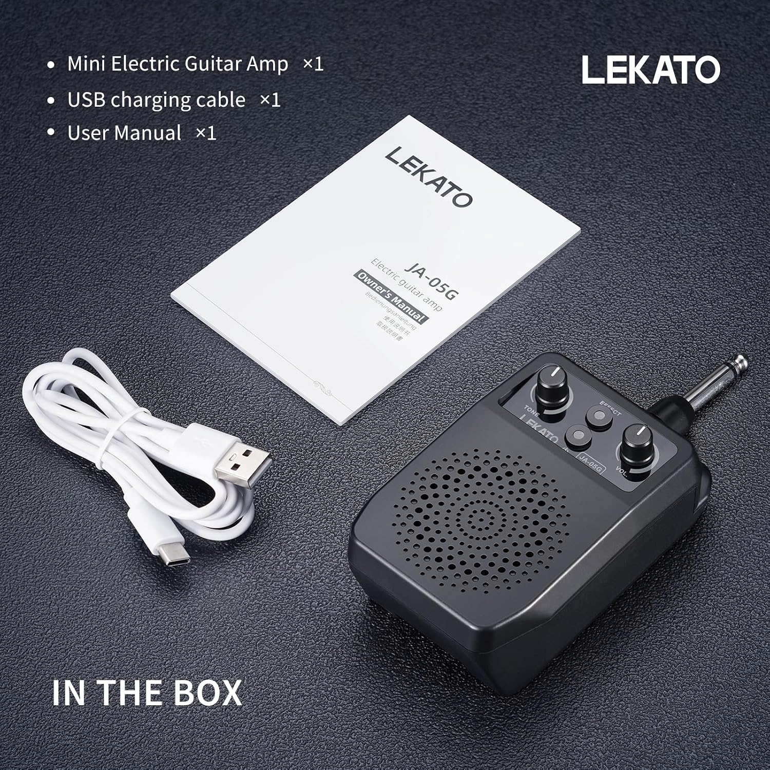 Thumbnail 6 de LEKATO Portable Guitar Amp 5W review: compact practice power with Bluetooth and 4 built‑in effects