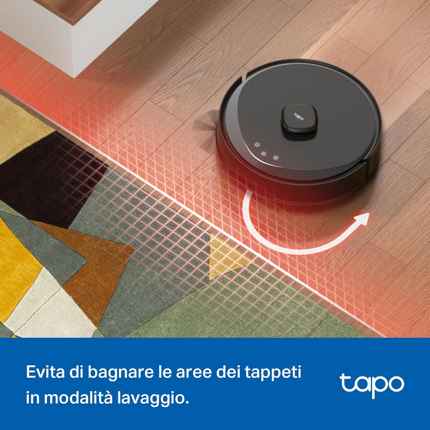 Thumbnail 5 de Tapo RV30 Max Plus robot aspirapolvere e lavapavimenti 5300Pa con svuotamento 3L 🤖
