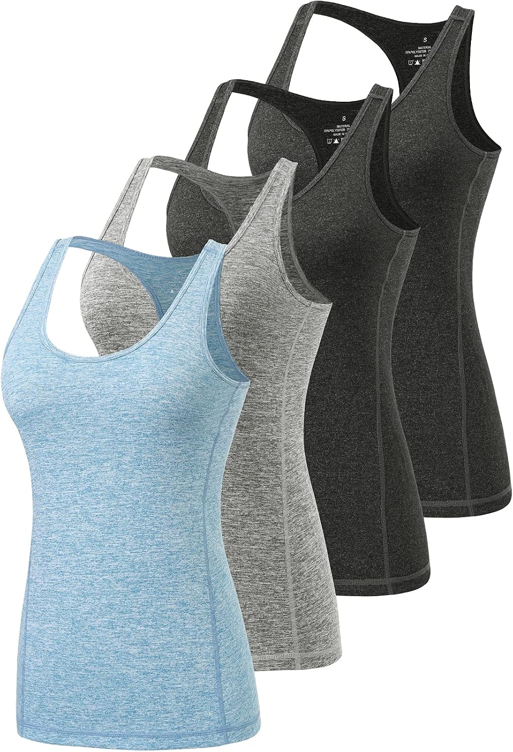 Thumbnail 6 de Ymmchy Tank Top Damen 4er-Pack