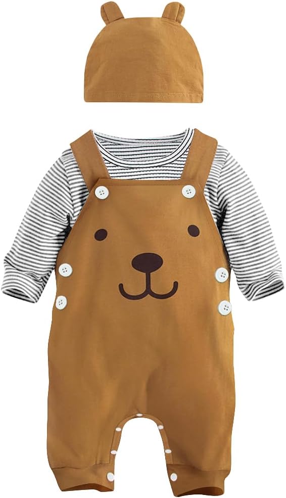 Detalle de SFreeBo 3-teilige Baby Jungen Winterkleidung