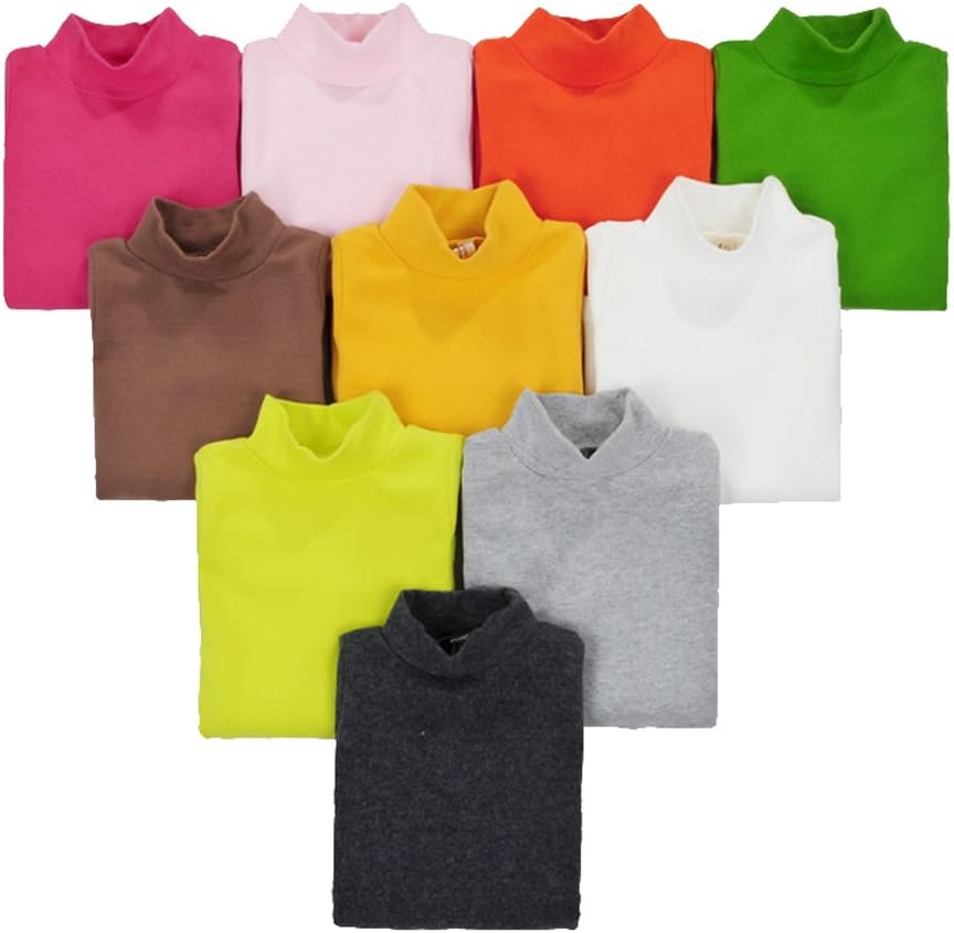 Thumbnail 1 de CuteOn Kids Hochkragen Baumwoll-T-Shirt für Kinder (Gr. 2–6 Jahre) – ideal zum Layern