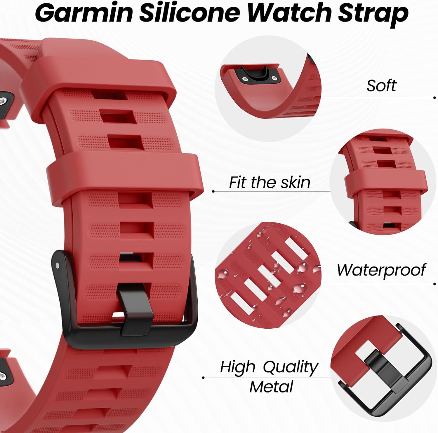 Thumbnail 2 de Tuocal 22mm QuickFit Strap for Garmin Fenix 8