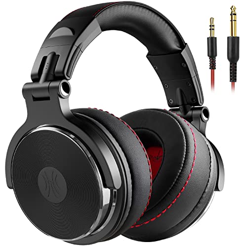 Detalle de OneOdio Pro 50: Auriculares Hi-Res con cable para estudio y drivers de 50 mm