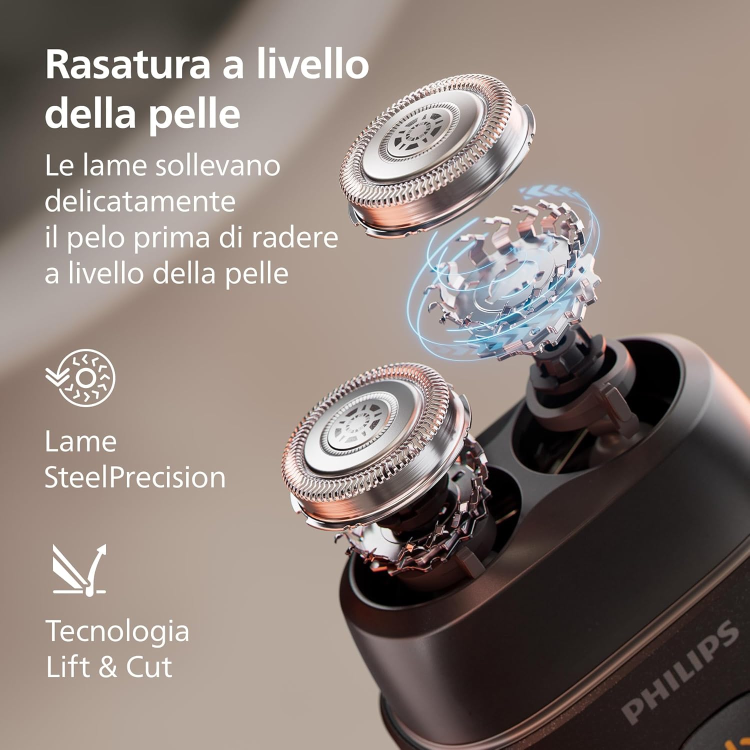 Detalle de Philips Shaver Serie 500 S595/05 rasoio compatto