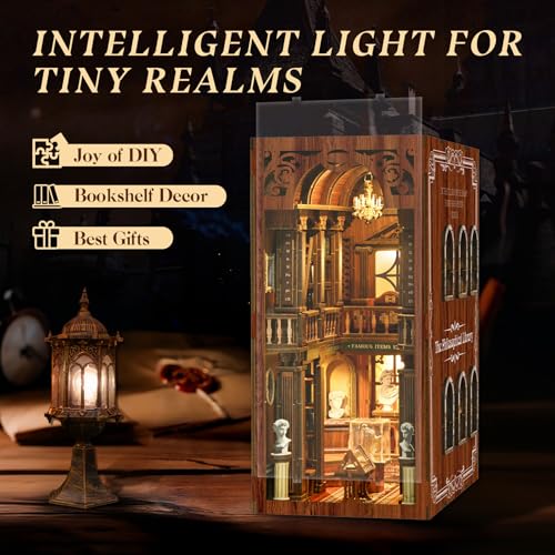 Detalle 2 de LUMYCE Kit de Casas en Miniatura con Luces LED 🏡