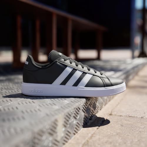 Thumbnail 1 de adidas Men's Grand Court Base 2.0 Shoes – Core Black / Cloud White