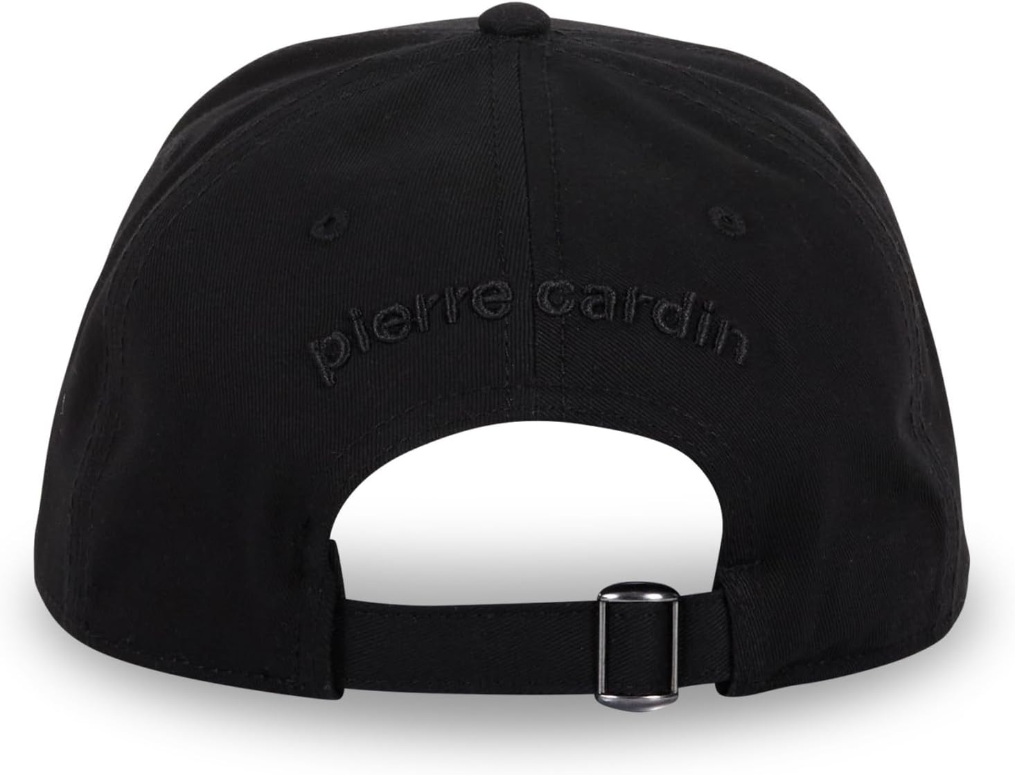 Detalle de Pierre Cardin Cappellino Uomo Cotone Nero – Berretto Baseball Unico, Regolabile