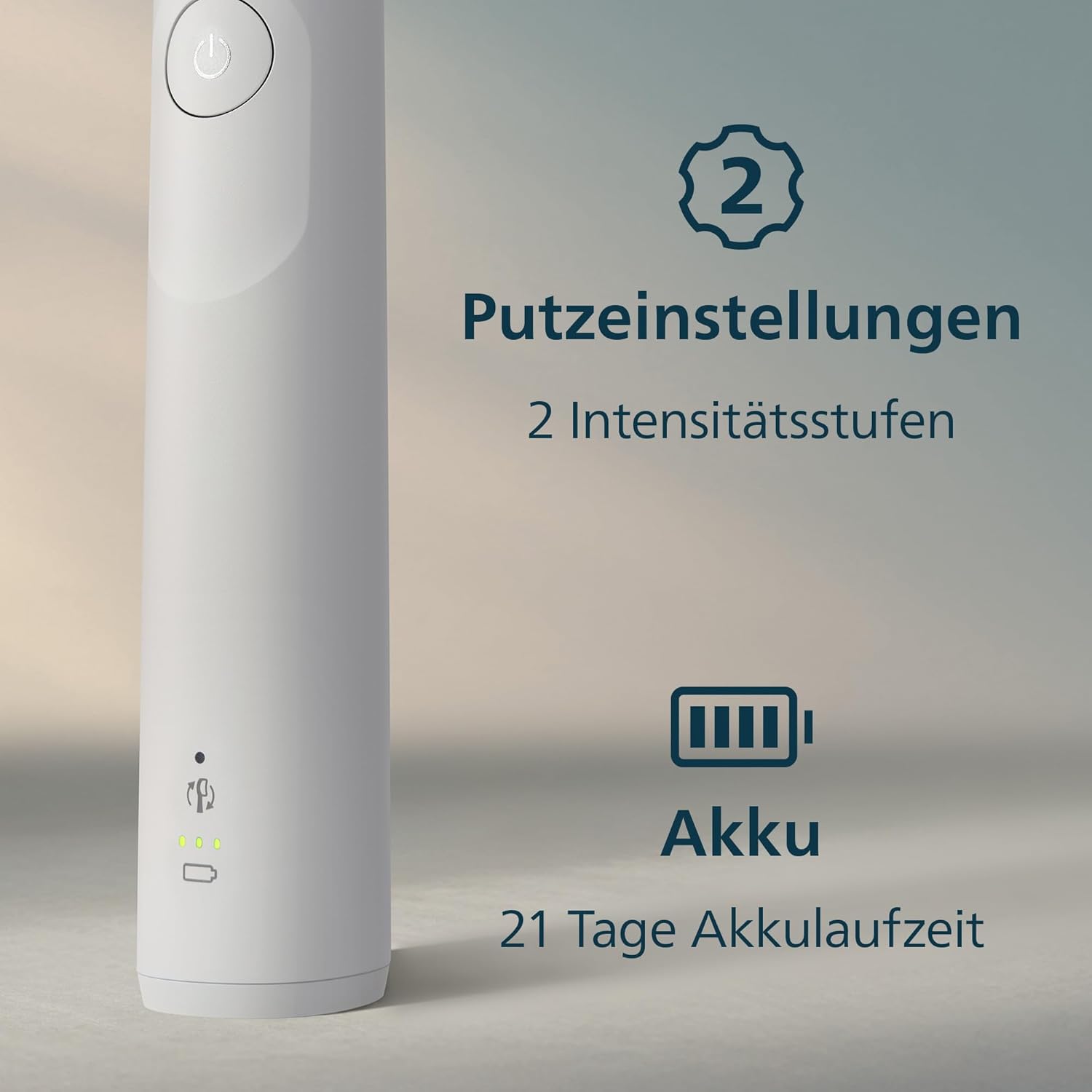 Thumbnail 6 de Philips Sonicare 5300 HX7108/04 – elektrische Schallzahnbürste mit Andruckkontrolle und 2 Intensitätsstufen