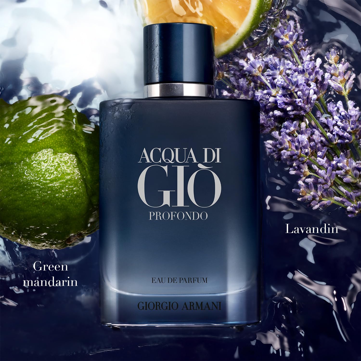 Detalle de Armani Beauty Acqua di Giò Profondo 3614273953696 Eau de Parfum, Marine Notes