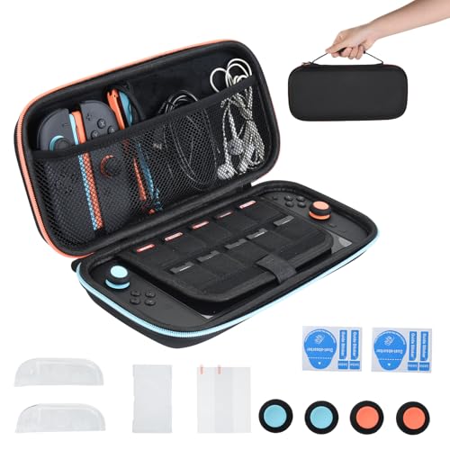 Thumbnail 7 de Funda protectora ELUTENG para Nintendo Switch 2 - Set 10 en 1 y estuche de viaje