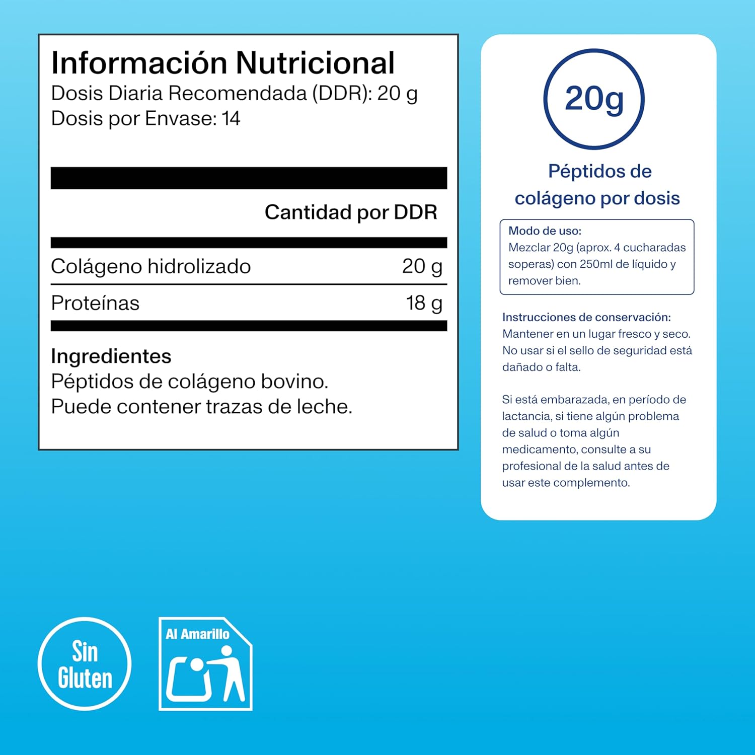 Thumbnail 6 de Vital Proteins Péptidos de Colágeno 264g